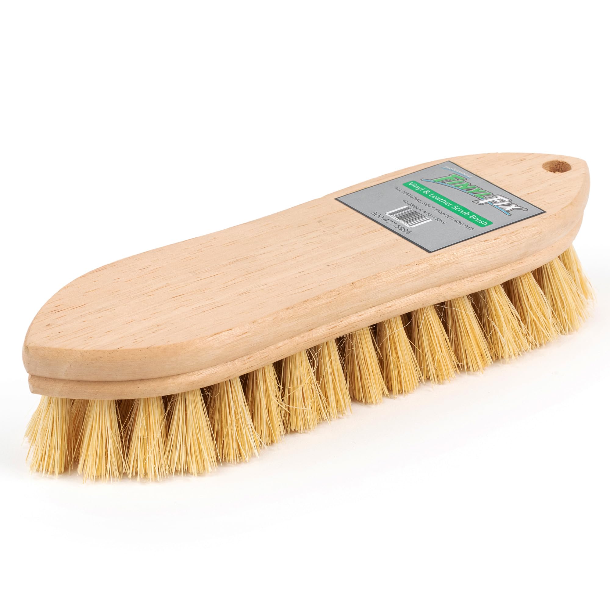 Amazon.com: Finyl Fix Vinyl & Leather Scrub Brush - Natural, Non